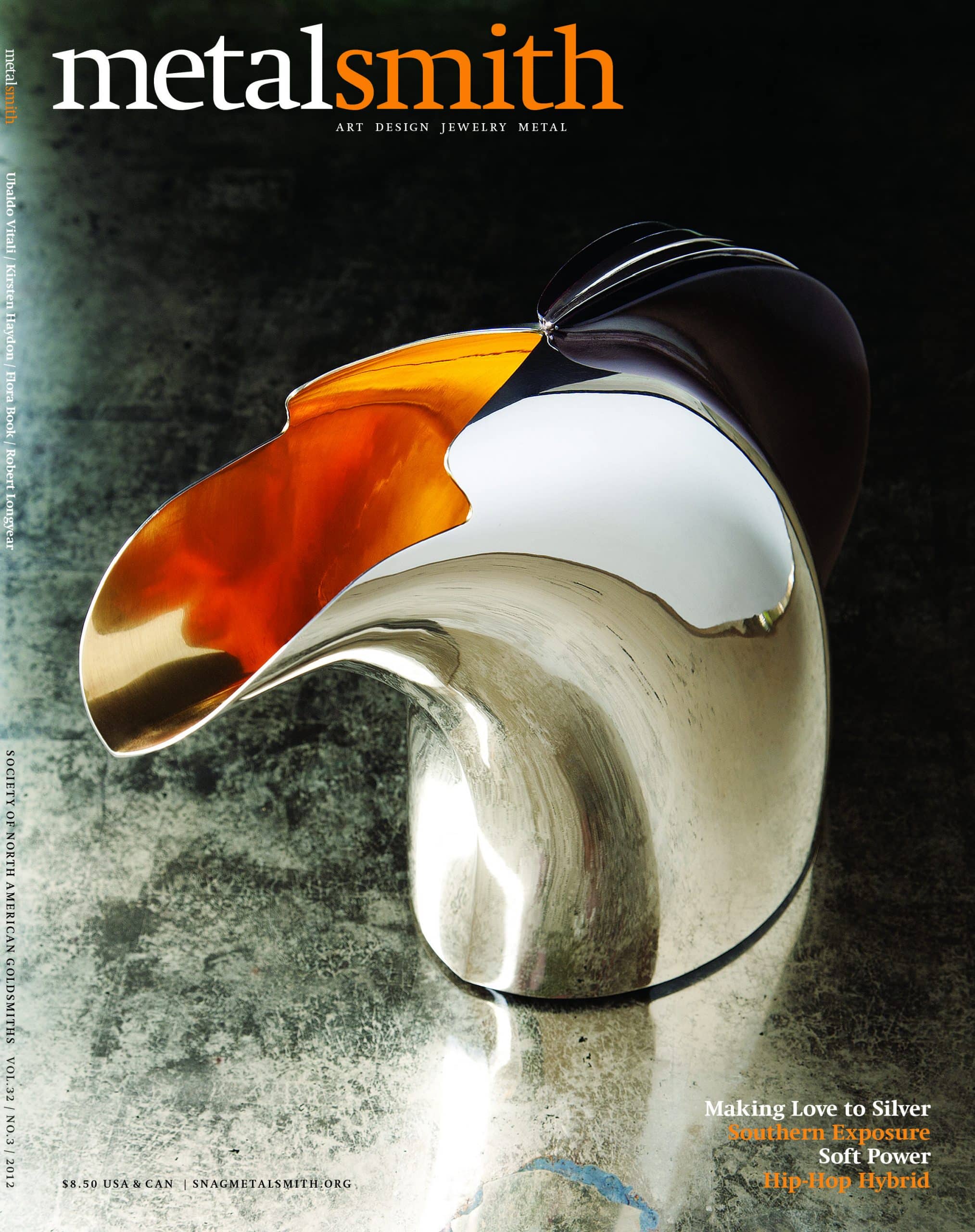 Metalsmith magazine cover, 2012